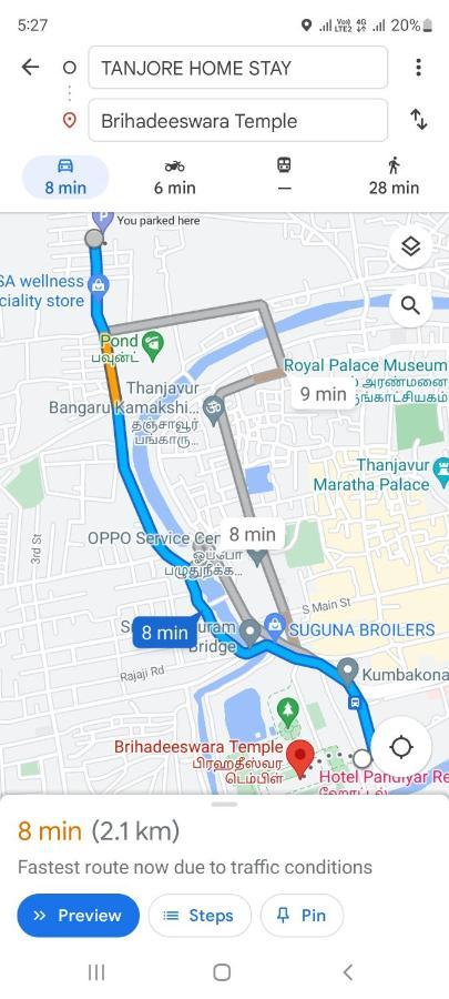Tanjore Home Stay Thanjavur Eksteriør billede
